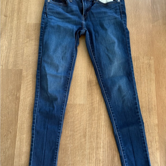 Levi's Dark Blue Women's Jeggings - Picture 1 of 4